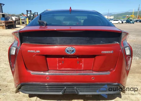 2017 Toyota Prius z USA, uszkodzony, nr VIN JTDKARFU6H3541665